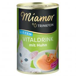 Miamor Trinkfein Vitaldrink Kitten mit Huhn 24x135ml