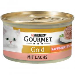 Mix-Sparpaket Gourmet Gold 48 x 85 g - Ragout Mix (Thunfisch, Huhn, Lachs, Rind)