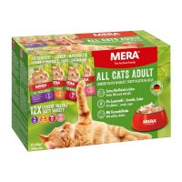 Mixpack MERA Cats Adult 12 x 85 g - 12 x 85 g
