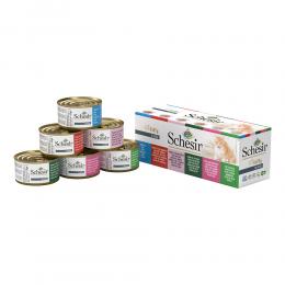 Angebot für Mixpack Schesir Dose - 6 x 85 g Jelly (6 Sorten) - Kategorie Katze / Katzenfutter nass / Schesir / Probierpakete/Einzeldosen.  Lieferzeit: 1-2 Tage -  jetzt kaufen.