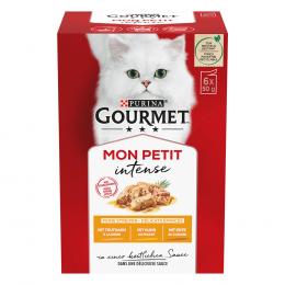 Mixpaket Gourmet Mon Petit 6 x 50 g - Ente, Huhn, Truthahn