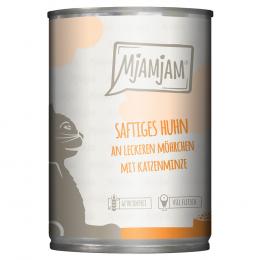 Angebot für MjAMjAM 6 x 400 g - saftiges Huhn an leckeren Möhrchen - Kategorie Katze / Katzenfutter nass / MjAMjAM / Adult.  Lieferzeit: 1-2 Tage -  jetzt kaufen.