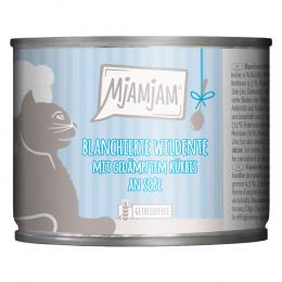 Angebot für MjAMjAM an Soße 6 x 185 g - blanchierte Wildente mit gedämpftem Kürbis - Kategorie Katze / Katzenfutter nass / MjAMjAM / Sauce.  Lieferzeit: 1-2 Tage -  jetzt kaufen.