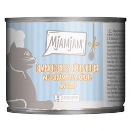 MjAMjAM an Soße 6 x 185 g - blanchiertes Hühnchen mit gedämpftem Kürbis