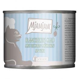 Angebot für MjAMjAM an Soße 6 x 185 g - blanchiertes Kalb mit leckeren Möhrchen - Kategorie Katze / Katzenfutter nass / MjAMjAM / Sauce.  Lieferzeit: 1-2 Tage -  jetzt kaufen.