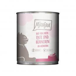 MjAMjAM - DUO von Ente und Hühnchen an Möhrchen 6x800g