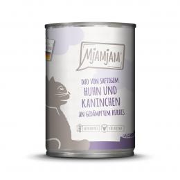 MjAMjAM DUO von Huhn und Kaninchen an Kürbis 24x400g