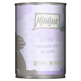 MjAMjAM Kitten 6 x 400 g  - vorzügliches Kalb mit Lachsöl