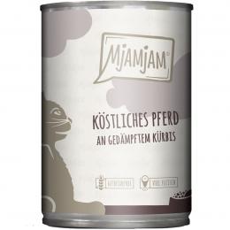 MjAMjAM köstliches Pferd an gedämpftem Kürbis 24x400g