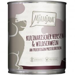 MjAMjAM kulinarischer Hirsch&Wildschwein an Preiselbeeren 6x800g