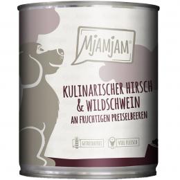 MjAMjAM kulinarischer HirschundWildschwein an Preiselbeeren 6x800g