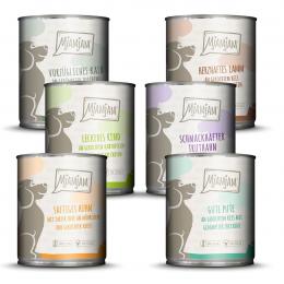MjAMjAM Mixpaket II mit Huhn&Ente, Rind, Pute, Kalb, Truthahn, Lamm 6x800g