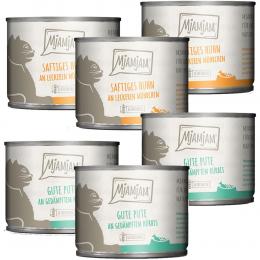 MjAMjAM Monopaket I mit HuhnundPute 6x200g