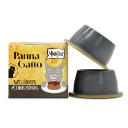 MjAMjAM Panna Gatto 2 x 80 g - zartes Huhn mit edler Krönung