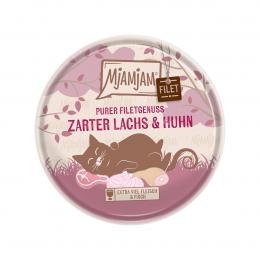 MjAMjAM Purer Filetgenuss - zarter Lachs und Huhn 8x80g