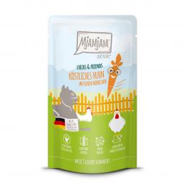 MjAMjAM Quetschie Chicks und Friends Huhn an Möhrchen 12x125g