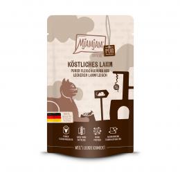 MjAMjAM Quetschie purer Fleischgenuss köstliches Lamm pur 48x125g