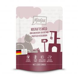 MjAMjAM Quetschie Wild und Kaninchen mit Heidelbeeren 6x300g