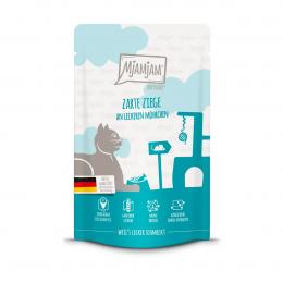MjAMjAM Quetschie zarte Ziege an leckeren Möhrchen 48x125g