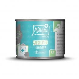 MjAMjAM VetCat Diät Sterilised Rind und Ente 6x200g