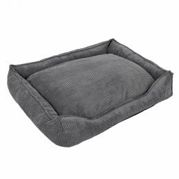 Modern Living Hundebett Helena - L 105 x B 95 x H 24 cm, grau