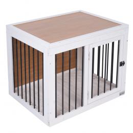 Modern Living Indoor Hundekäfig Malmö - M: L 80 x B 60 x H 62,8 cm