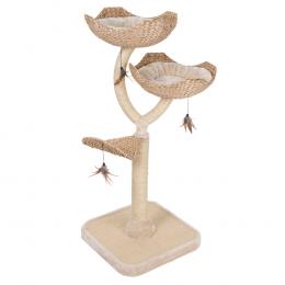 Angebot für Modern Living Kratzbaum Cat´s Flower - creme - Kategorie Katzenfutter & Zubehör / Kratzbaum & Kratzmöbel / Kratzbaum mittel / bis 140 cm.  Lieferzeit: 1-2 Tage -  jetzt kaufen.