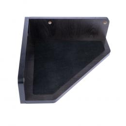 Modern Living San Francisco Kratzmöbel zur Wandmontage - Eckbett, schwarz