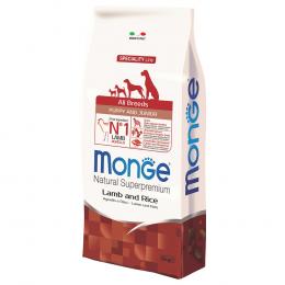 Monge All Breeds Puppy Lamm & Reis - 2 x 12 kg