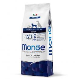 Monge Natural Superpremium Medium Senior Huhn - 12 kg