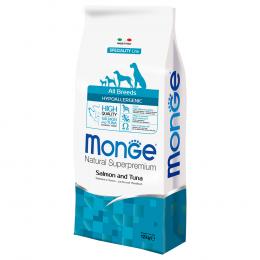 Monge Superpremium All Breeds Hypoallergenic Lachs & Thunfisch - 12 kg