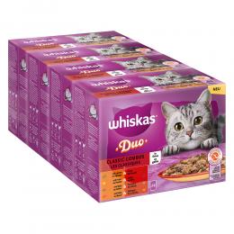 Multipack Whiskas Duo Portionsbeutel 48 x 85 g - Classic Combos in Gelee