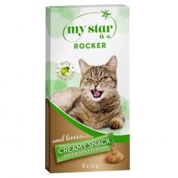 Angebot für My Star is a Rocker - Ente mit Apfel Creamy Snack Superfood - Sparpaket: 48 x 15 g - Kategorie Katze / Katzensnacks / My Star / My Star Creamy Snacks.  Lieferzeit: 1-2 Tage -  jetzt kaufen.