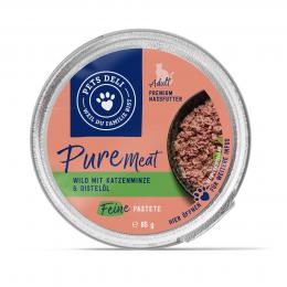 Nassfutter Leber & Nieren fit für Katzen - 85g / 12er Pack ✓ unterstützt die Gesundheit ✓ Adult von Pets Deli