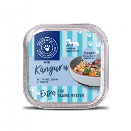 Nassfutter Mini Känguru mit Kürbis, Quinoa und Kamille für Hunde - 100g / 16er Pack