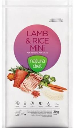 Natura Diet Natura Diät Lamm &Amp; Reis Mini 3 Kg