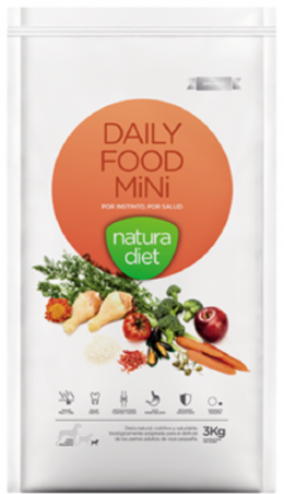 Natura Diet Natura Diet Food Daily Mini 3 Kg