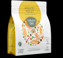 Natura Diet Trockenfutter Für Ausgewachsene Katzen Huhn 3 Kg