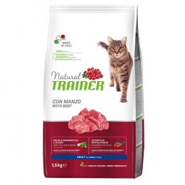 Natural Trainer Cat Adult mit Rindfleisch - 2 x 9 kg