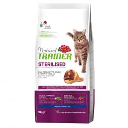 Natural Trainer Cat Sterilised mit Rohschinken - 10 kg