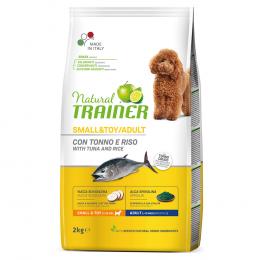 Natural Trainer Dog Adult Small & Toy mit Thunfisch - Sparpaket: 3 x 2 kg