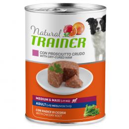 Natural Trainer Medium & Maxi Adult  - 12 x 400 g Schinken