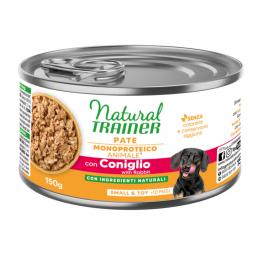 Natural Trainer Pate Monoproteico Small & Toy Adult - 150 g Kaninchen