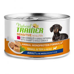 Natural Trainer Pate Monoproteico Small & Toy Adult - Sparpaket: 6 x 150 g Kaninchen