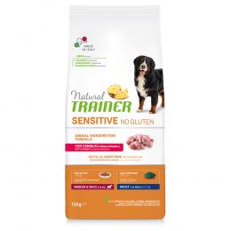 Natural Trainer Sensitive Adult Medium & Maxi mit Kaninchen - Sparpaket: 2 x 12 kg