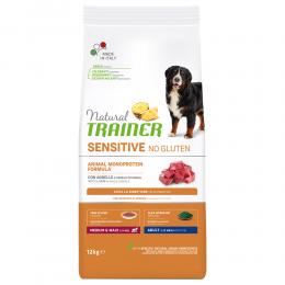 Natural Trainer Sensitive Adult Medium & Maxi mit Lamm - 12 kg