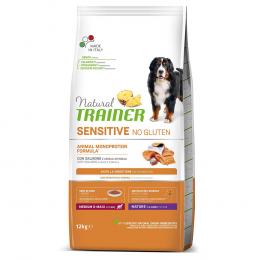Natural Trainer Sensitive Mature Medium & Maxi mit Lachs - 12 kg