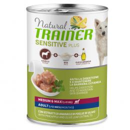 Natural Trainer Sensitive Plus Adult  - 12 x 400 g Pferd & Reis