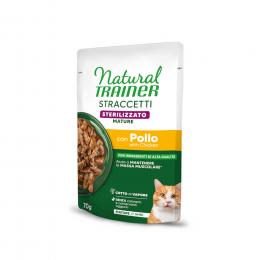Angebot für Natural Trainer Straccetti Mature Sterilised Streifen in Soße - 28 x 70 g mit Huhn - Kategorie Katzenfutter & Zubehör / Katzenfutter nass / Natural Trainer / Natural Trainer.  Lieferzeit: 1-2 Tage -  jetzt kaufen.