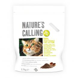 Nature's Calling Katzenstreu - Sparpaket: 2 x 2,7 kg